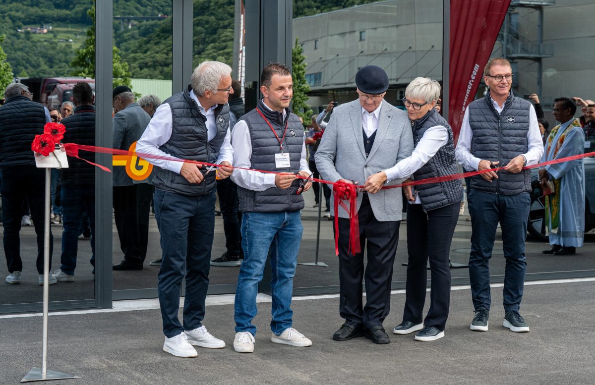 SVTL, Galliker Transport AG: offizielle Eröffnung des neuen Logistikcenters 2 in S. Antonino (TI)